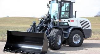 व्हील लोडर Terex TL 80