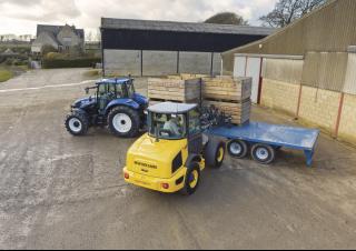 व्हील लोडर New Holland W60C  TC