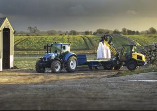 व्हील लोडर New Holland W60C Z-bar