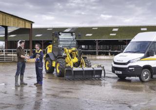 व्हील लोडर New Holland W70C Z-bar