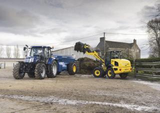 व्हील लोडर New Holland W70C Z-bar
