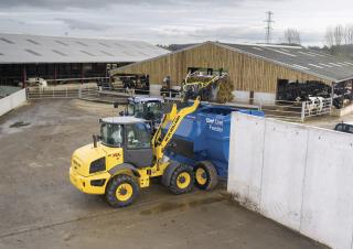 व्हील लोडर New Holland W70C Z-bar