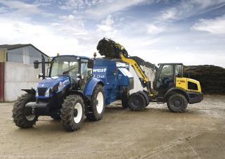 व्हील लोडर New Holland W70C Z-bar