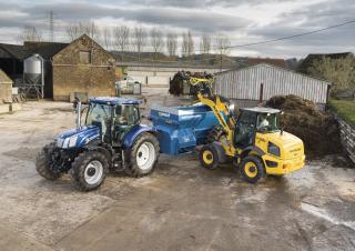 व्हील लोडर New Holland W70C Z-bar