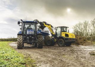 व्हील लोडर New Holland W70C Z-bar