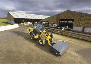 व्हील लोडर New Holland W70C Z-bar