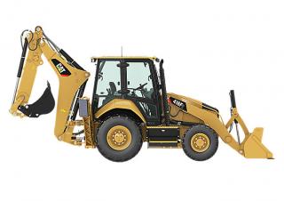 बैकहो लोडर Caterpillar 416F2