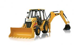 बैकहो लोडर Caterpillar 424B