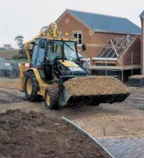 बैकहो लोडर Caterpillar 428 D 4x4