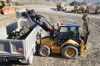 बैकहो लोडर Caterpillar 432E 4x4