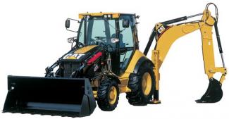 बैकहो लोडर Caterpillar 432E 4x4