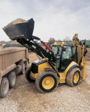 बैकहो लोडर Caterpillar 444E 4x4
