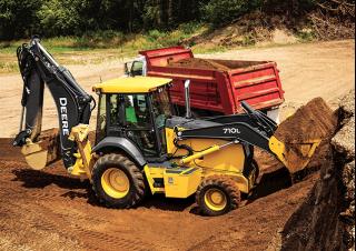 बैकहो लोडर John Deere Construction 710L