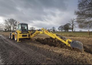 बैकहो लोडर New Holland B110C TC