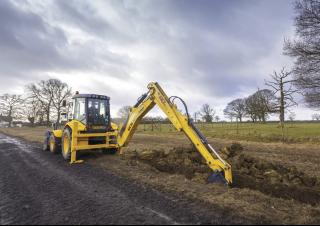 बैकहो लोडर New Holland B110C TC