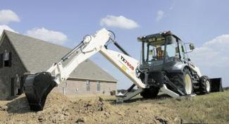 बैकहो लोडर Terex TX 760 B