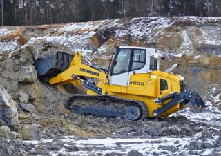 क्रॉलर लोडर Liebherr LR 636