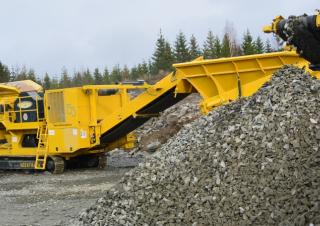 रबल रीसाइक्लिंग प्लांट Keestrack B3