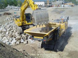 रबल रीसाइक्लिंग प्लांट Komatsu BR380JG
