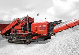 रबल रीसाइक्लिंग प्लांट Terex-Finlay C 1540 P