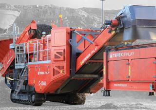 रबल रीसाइक्लिंग प्लांट Terex-Finlay C 1540