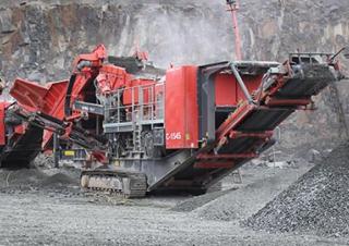 रबल रीसाइक्लिंग प्लांट Terex-Finlay C 1545 P