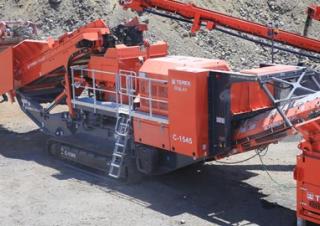 रबल रीसाइक्लिंग प्लांट Terex-Finlay C 1545