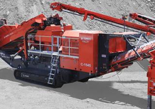 रबल रीसाइक्लिंग प्लांट Terex-Finlay C 1545