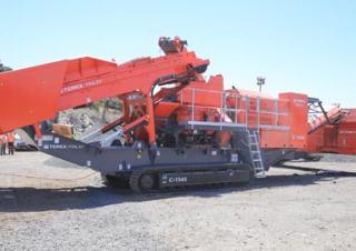 रबल रीसाइक्लिंग प्लांट Terex-Finlay C 1545
