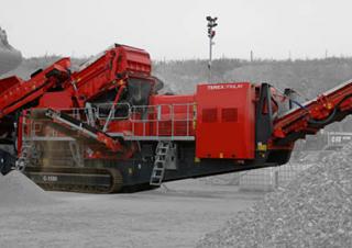 रबल रीसाइक्लिंग प्लांट Terex-Finlay C 1550 P