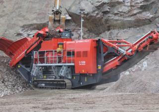 रबल रीसाइक्लिंग प्लांट Terex-Finlay C 1550