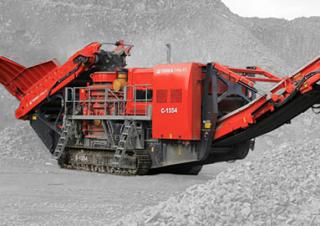 रबल रीसाइक्लिंग प्लांट Terex-Finlay C 1554