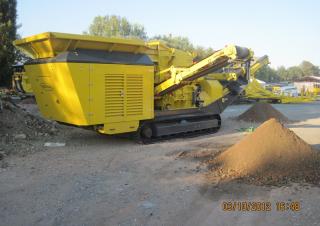 रबल रीसाइक्लिंग प्लांट Keestrack Destroyer 1011