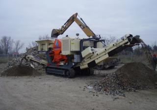 रबल रीसाइक्लिंग प्लांट Gasparin GI 86 C Vulcano