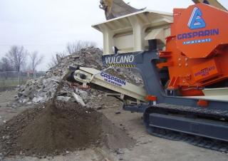 रबल रीसाइक्लिंग प्लांट Gasparin GI 86 C Vulcano