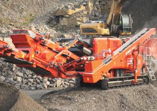 रबल रीसाइक्लिंग प्लांट Terex-Finlay I 100 RS