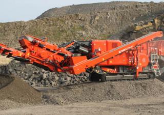 रबल रीसाइक्लिंग प्लांट Terex-Finlay I 100 RS