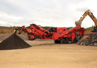रबल रीसाइक्लिंग प्लांट Terex-Finlay I 100 RS