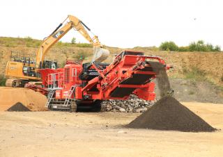 रबल रीसाइक्लिंग प्लांट Terex-Finlay I 100 RS