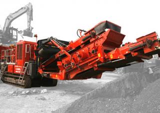 रबल रीसाइक्लिंग प्लांट Terex-Finlay I 100 RS