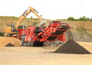 रबल रीसाइक्लिंग प्लांट Terex-Finlay I 100 RS