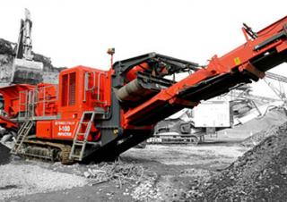 रबल रीसाइक्लिंग प्लांट Terex-Finlay I 100