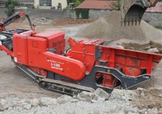 रबल रीसाइक्लिंग प्लांट Terex-Finlay I 100