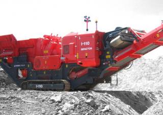रबल रीसाइक्लिंग प्लांट Terex-Finlay I 110