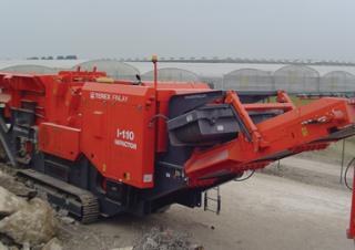 रबल रीसाइक्लिंग प्लांट Terex-Finlay I 110