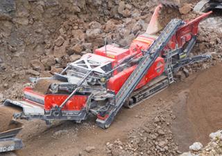 रबल रीसाइक्लिंग प्लांट Terex-Finlay I 120 RS