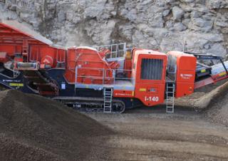 रबल रीसाइक्लिंग प्लांट Terex-Finlay I 140