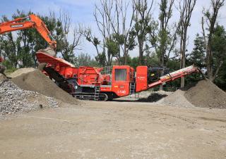 रबल रीसाइक्लिंग प्लांट Terex-Finlay I 140