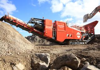 रबल रीसाइक्लिंग प्लांट Terex-Finlay I 140