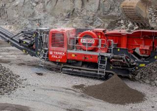 रबल रीसाइक्लिंग प्लांट Terex-Finlay J 1160